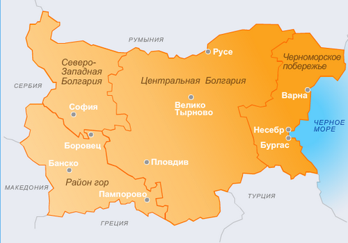 Болгария, карта болгарии (болгария, карта, болгарии) Болгария, карта болгарии