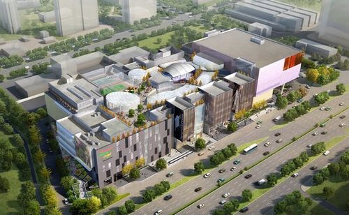 На юге москвы построят торговый центр с бассейном и кинотеатром на крыше