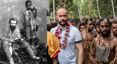 Прапраправнук миклухо-маклая побывал в гостях у племени папуасов, которое 150 лет назад исследовал его предок