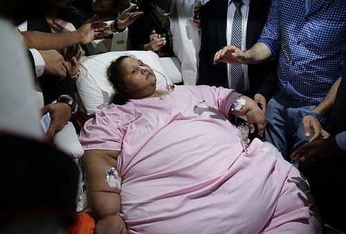 В абу-даби скончалась самая тяжелая женщина в мире