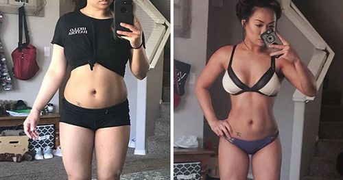 «Выбрось свои весы!»: 20 девушек, которые очень изменились, не потеряв ни килограмма